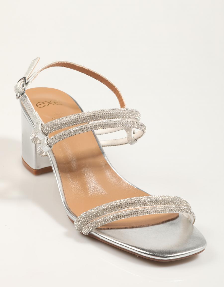 SANDALIAS EXE 2570 F1906 en color Plata