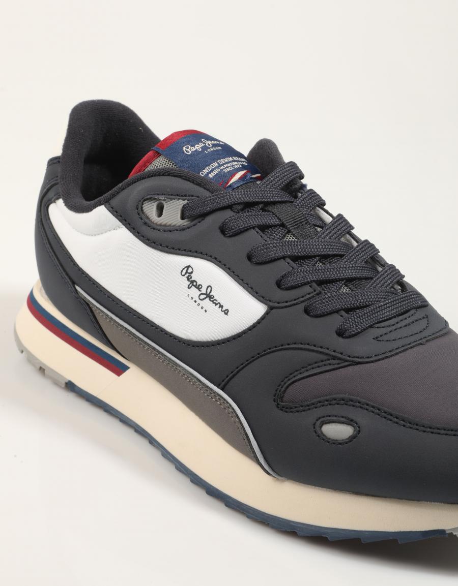 ZAPATILLAS PEPE JEANS BEXLEY SOUTH M PMS400007 en color Azul marino