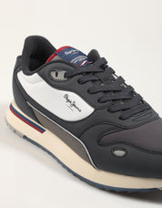 ZAPATILLAS PEPE JEANS BEXLEY SOUTH M PMS400007 en color Azul marino