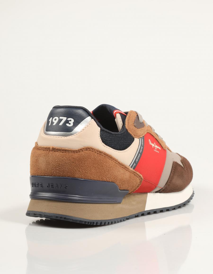 ZAPATILLAS PEPE JEANS LONDON MOOD M PMS400012 en color Marron