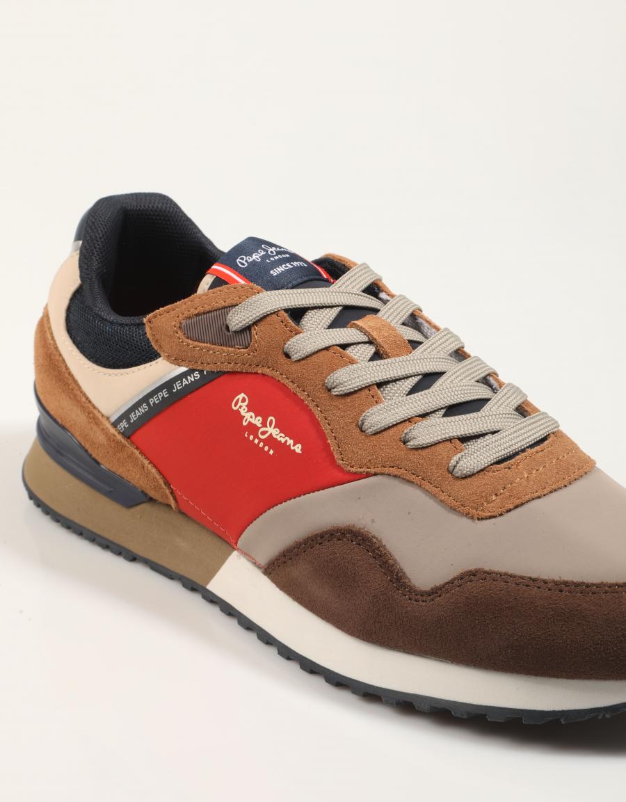 ZAPATILLAS PEPE JEANS LONDON MOOD M PMS400012 en color Marron