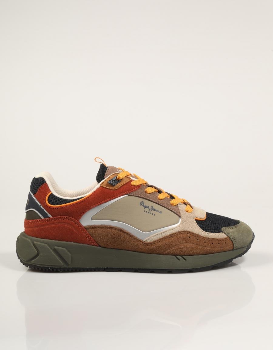 ZAPATILLAS PEPE JEANS MARLON SPORTS M PMS600002 en color Marron
