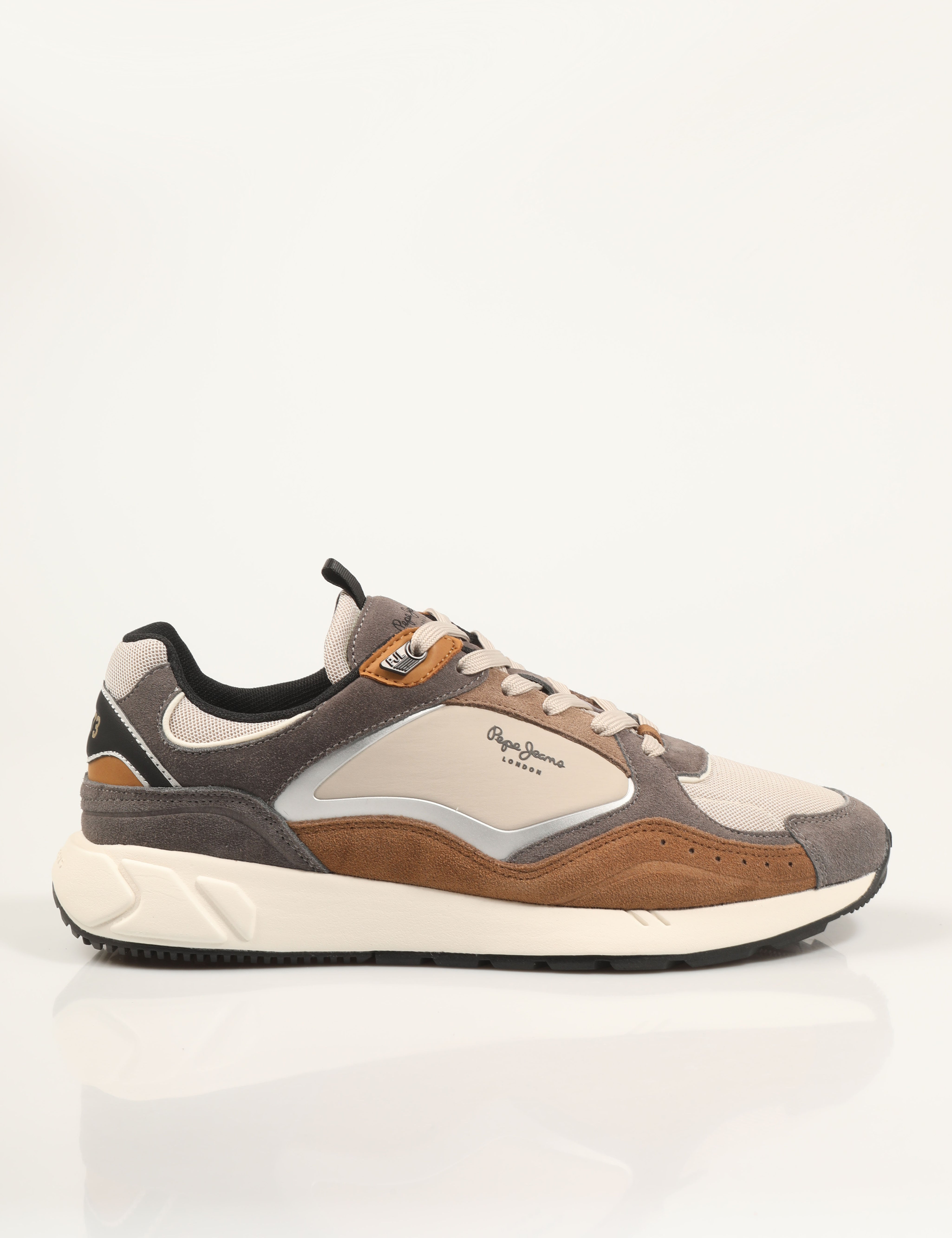 ZAPATILLAS PEPE JEANS MARLON SPORTS M PMS600002 en color Gris