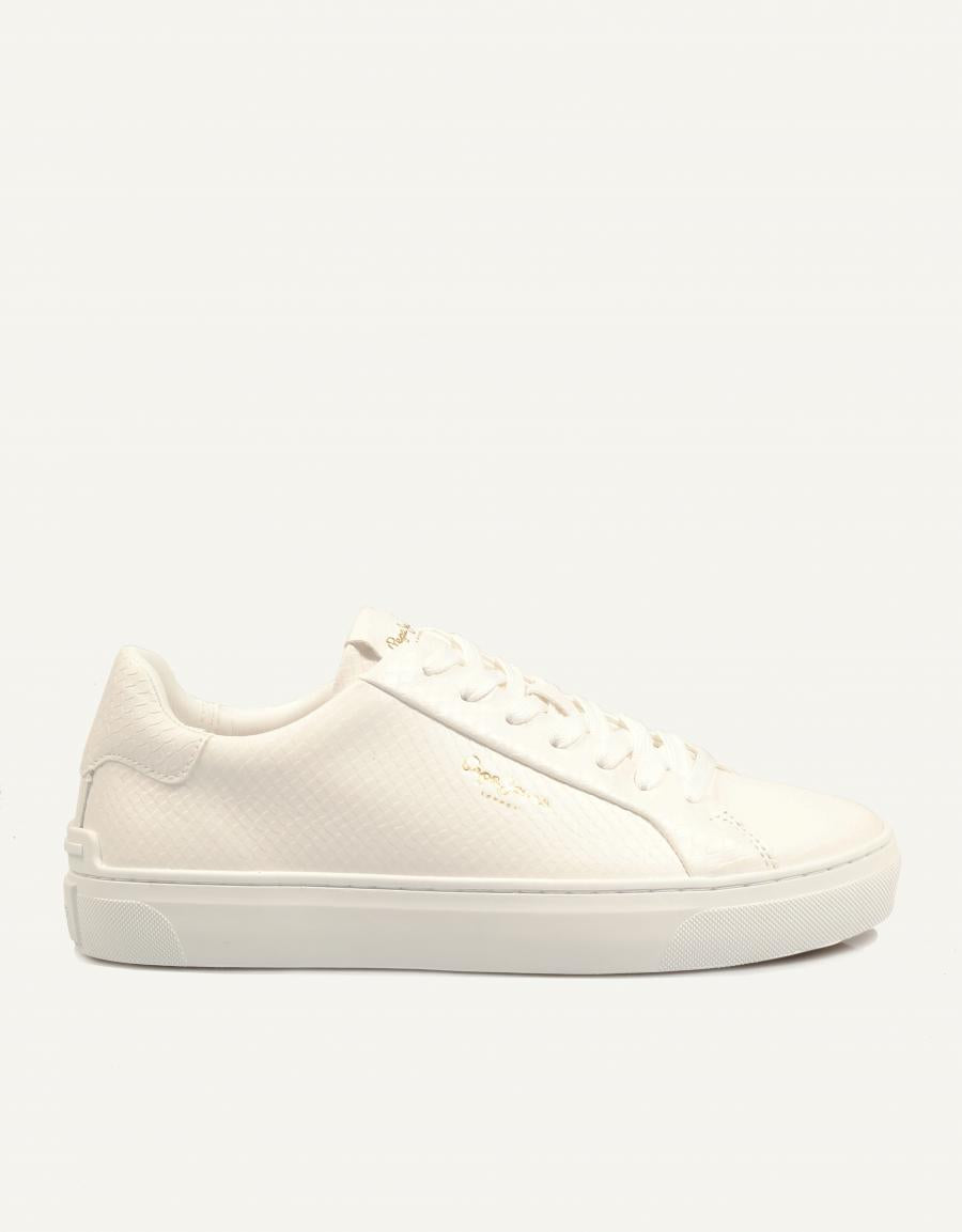 ZAPATILLAS PEPE JEANS CAMDEN RUMP W PLS00031 en color Blanco