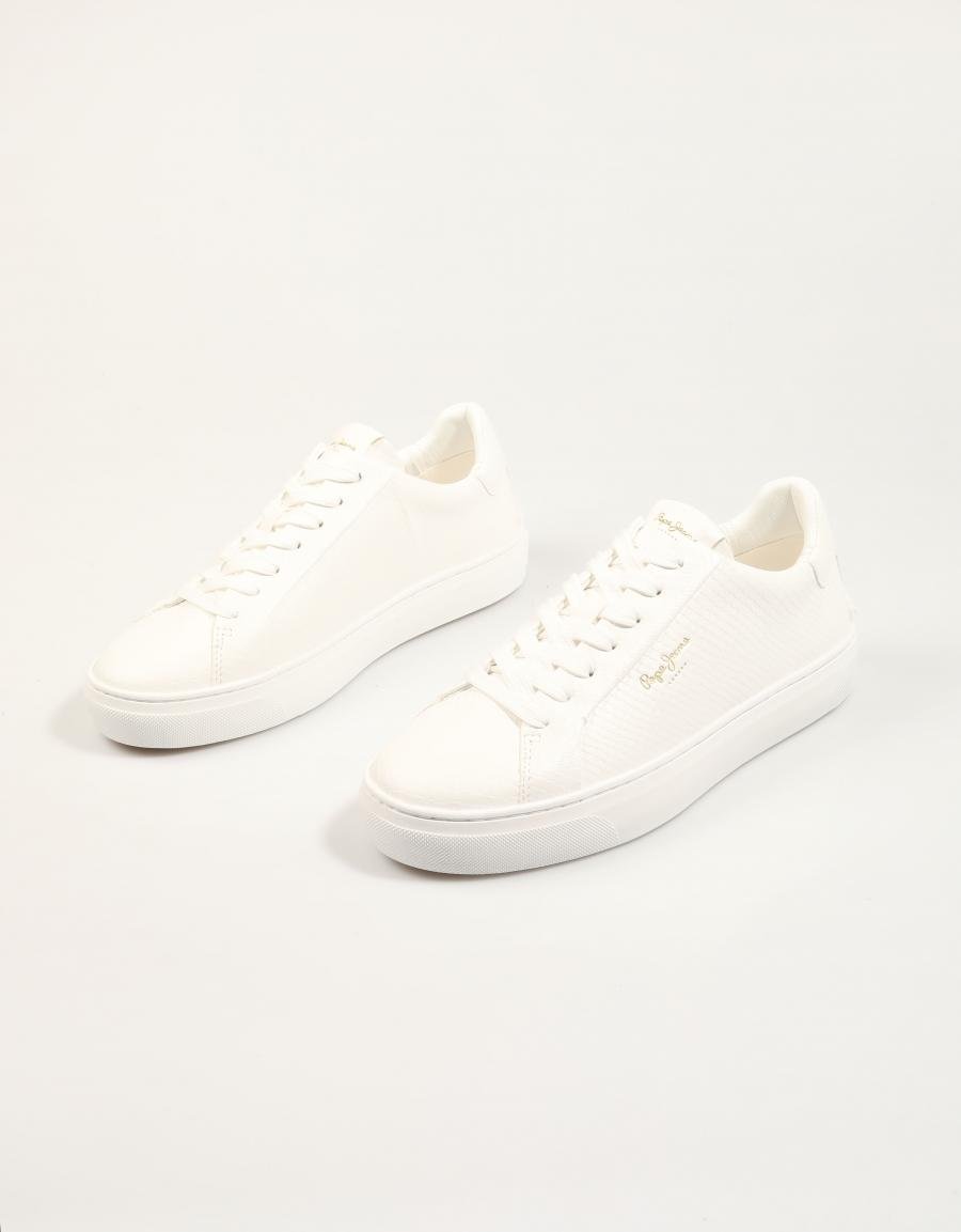 ZAPATILLAS PEPE JEANS CAMDEN RUMP W PLS00031 en color Blanco