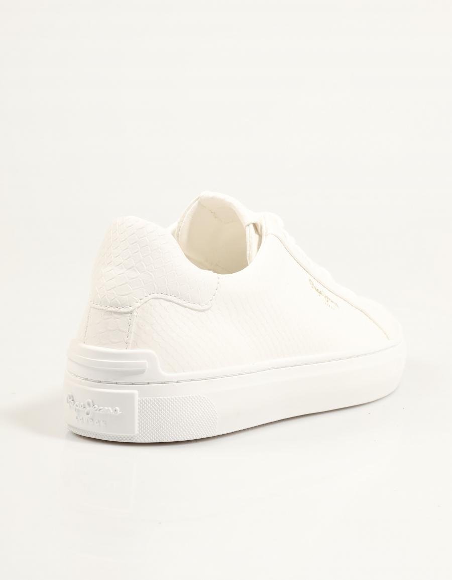 ZAPATILLAS PEPE JEANS CAMDEN RUMP W PLS00031 en color Blanco