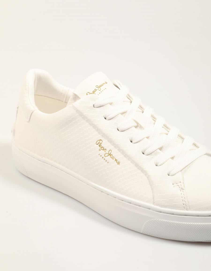 ZAPATILLAS PEPE JEANS CAMDEN RUMP W PLS00031 en color Blanco