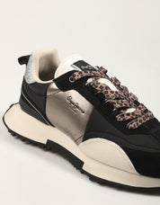 ZAPATILLAS PEPE JEANS ARCHER ELITE W PLS600001 en color Negro