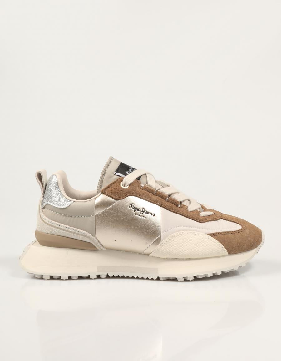 ZAPATILLAS PEPE JEANS ARCHER GALA W PLS600001 en color Beige