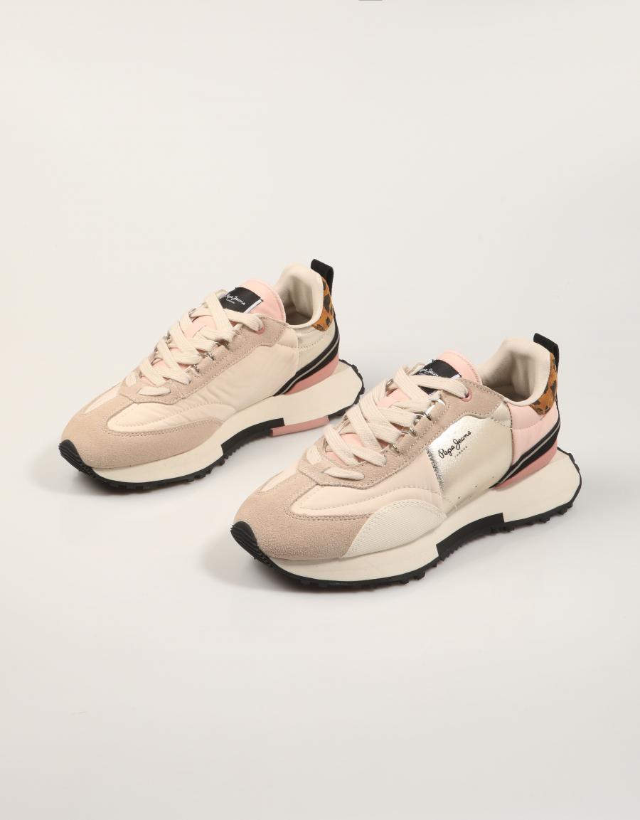ZAPATILLAS PEPE JEANS ARCHER WILDER W PLS600005 en color Blanco