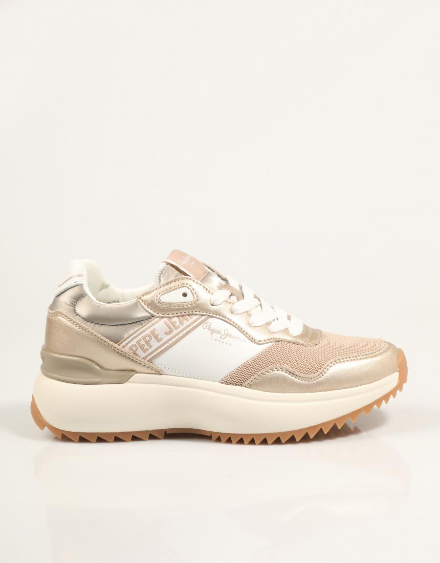 ZAPATILLAS PEPE JEANS KIMI MESH W PLS600021 en color Beige
