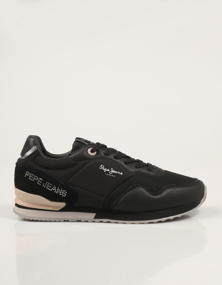 ZAPATILLAS PEPE JEANS LONDON PARTY W  PLS400008 en color Negro