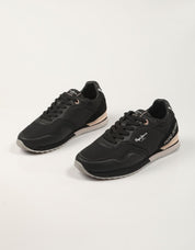 ZAPATILLAS PEPE JEANS LONDON PARTY W  PLS400008 en color Negro
