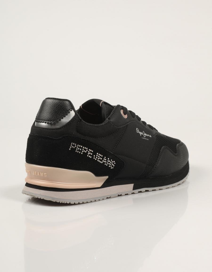 ZAPATILLAS PEPE JEANS LONDON PARTY W  PLS400008 en color Negro