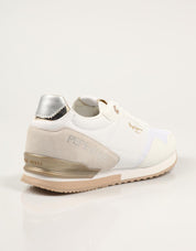 ZAPATILLAS PEPE JEANS LONDON PARTY W  PLS400008 en color Blanco