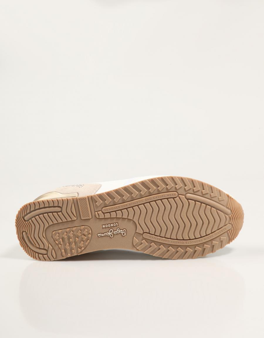 ZAPATILLAS PEPE JEANS LONDON PARTY W  PLS400008 en color Blanco