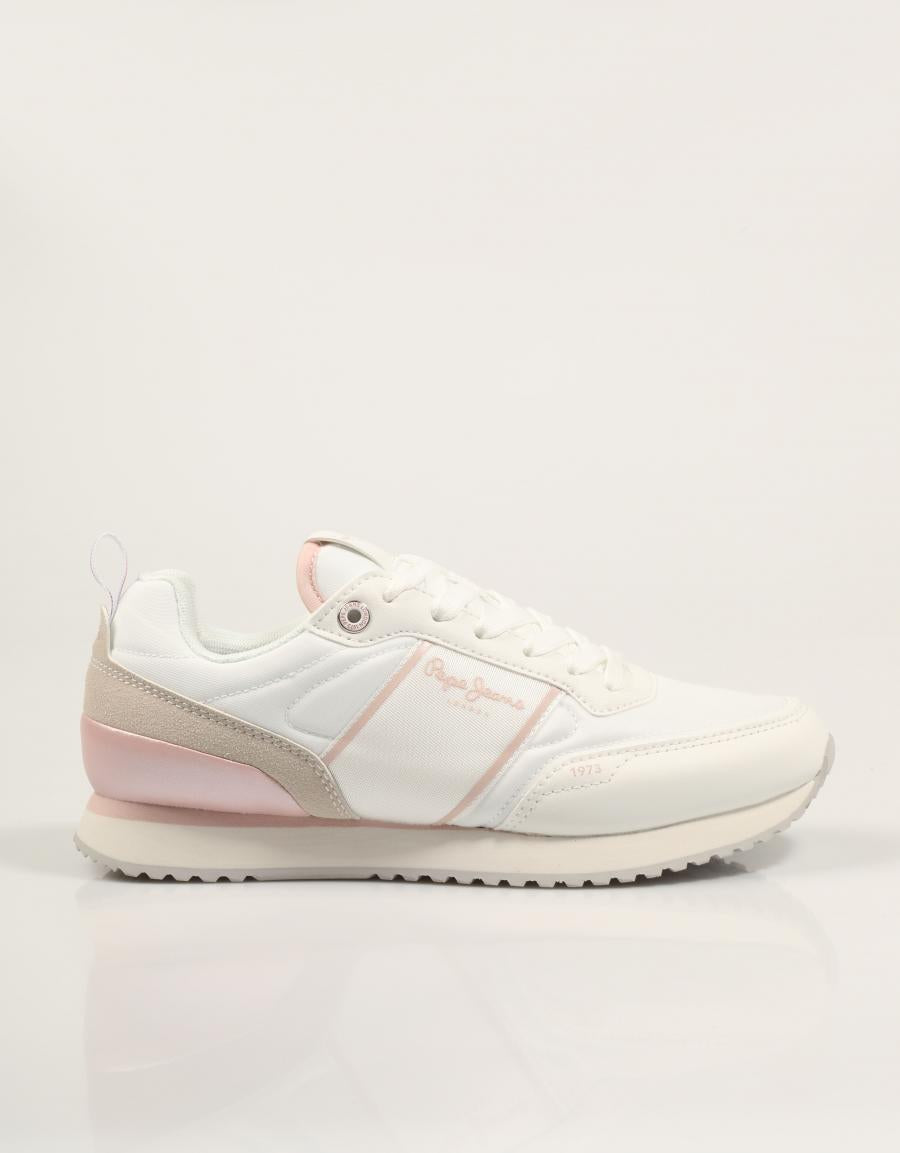 ZAPATILLAS PEPE JEANS DUBLIN FAME G PGS400001 en color Blanco