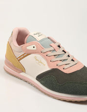 ZAPATILLAS PEPE JEANS LONDON BET G PGS400007 en color Kaki