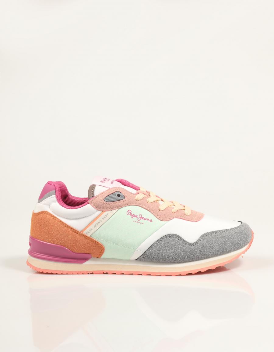 ZAPATILLAS PEPE JEANS LONDON LOGO G PGS400006 en color Multicolor