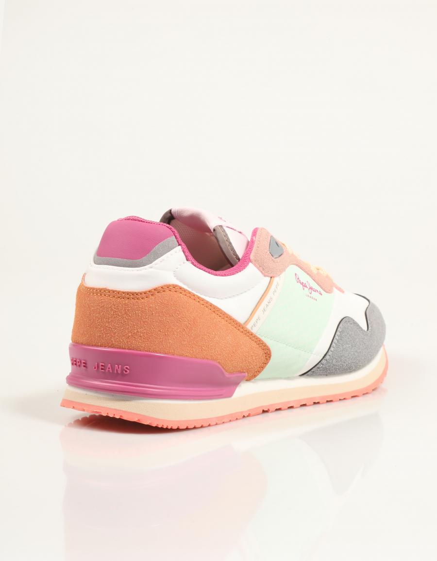 ZAPATILLAS PEPE JEANS LONDON LOGO G PGS400006 en color Multicolor