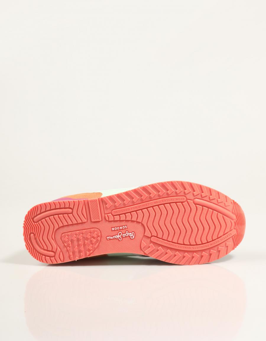 ZAPATILLAS PEPE JEANS LONDON LOGO G PGS400006 en color Multicolor