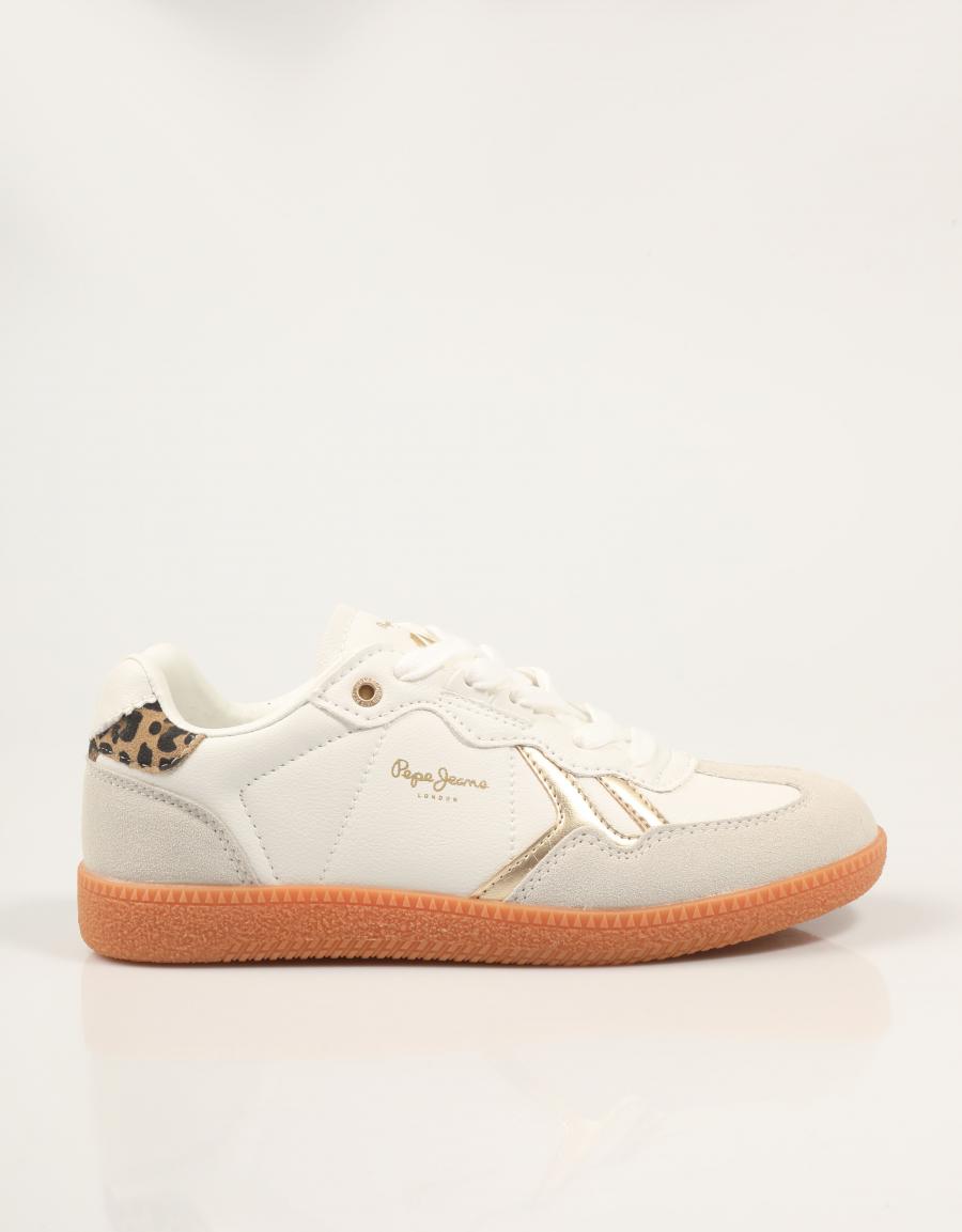 ZAPATILLAS PEPE JEANS BALL FIERCE G PGS000001 en color Blanco