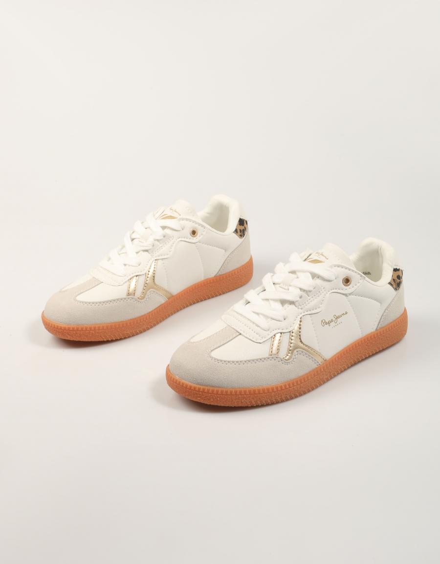 ZAPATILLAS PEPE JEANS BALL FIERCE G PGS000001 en color Blanco