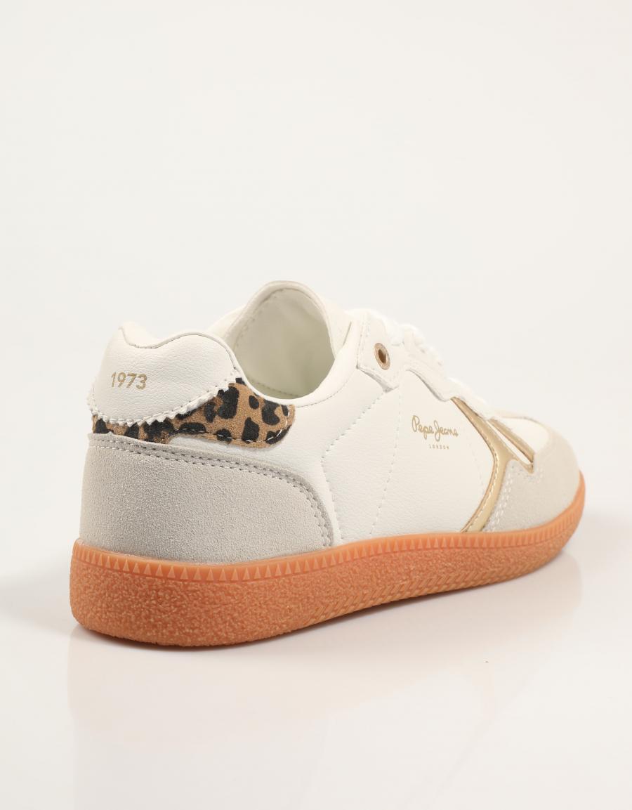 ZAPATILLAS PEPE JEANS BALL FIERCE G PGS000001 en color Blanco