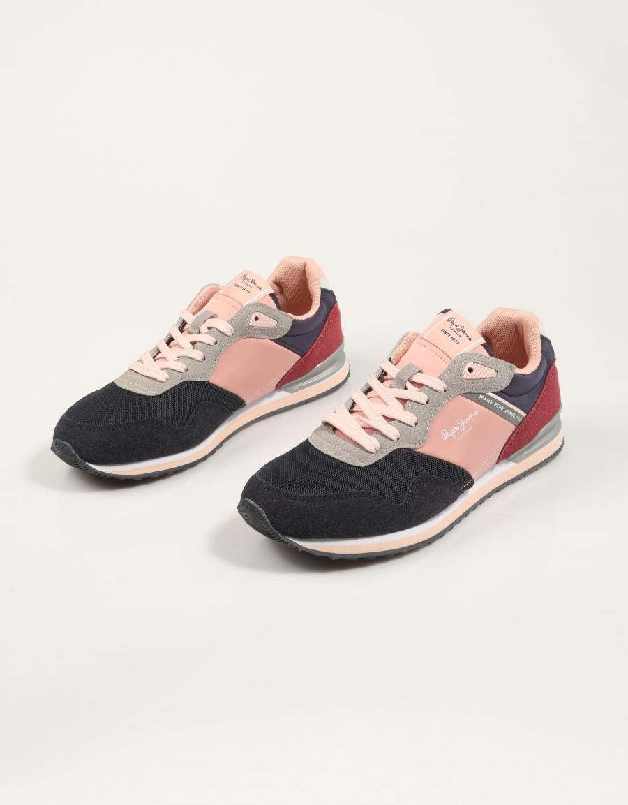 ZAPATILLAS PEPE JEANS LONDON BET G en color Azul marino