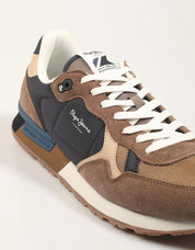 ZAPATILLAS PEPE JEANS BRIT COLORS M en color Marron