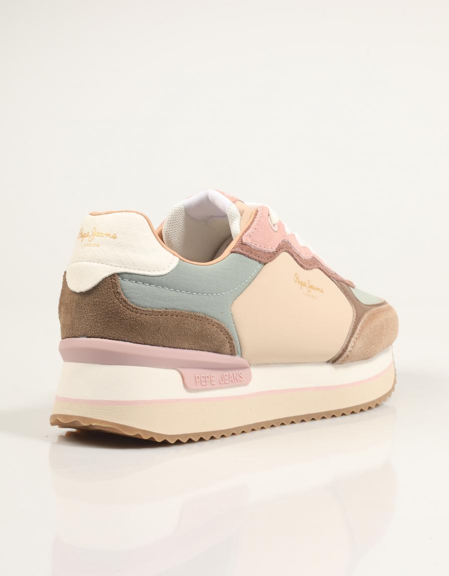 ZAPATILLAS PEPE JEANS RUSPER PLS60006 en color Beige