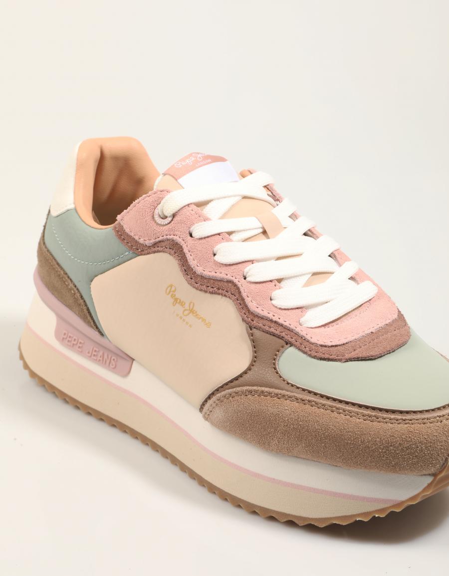 ZAPATILLAS PEPE JEANS RUSPER PLS60006 en color Beige