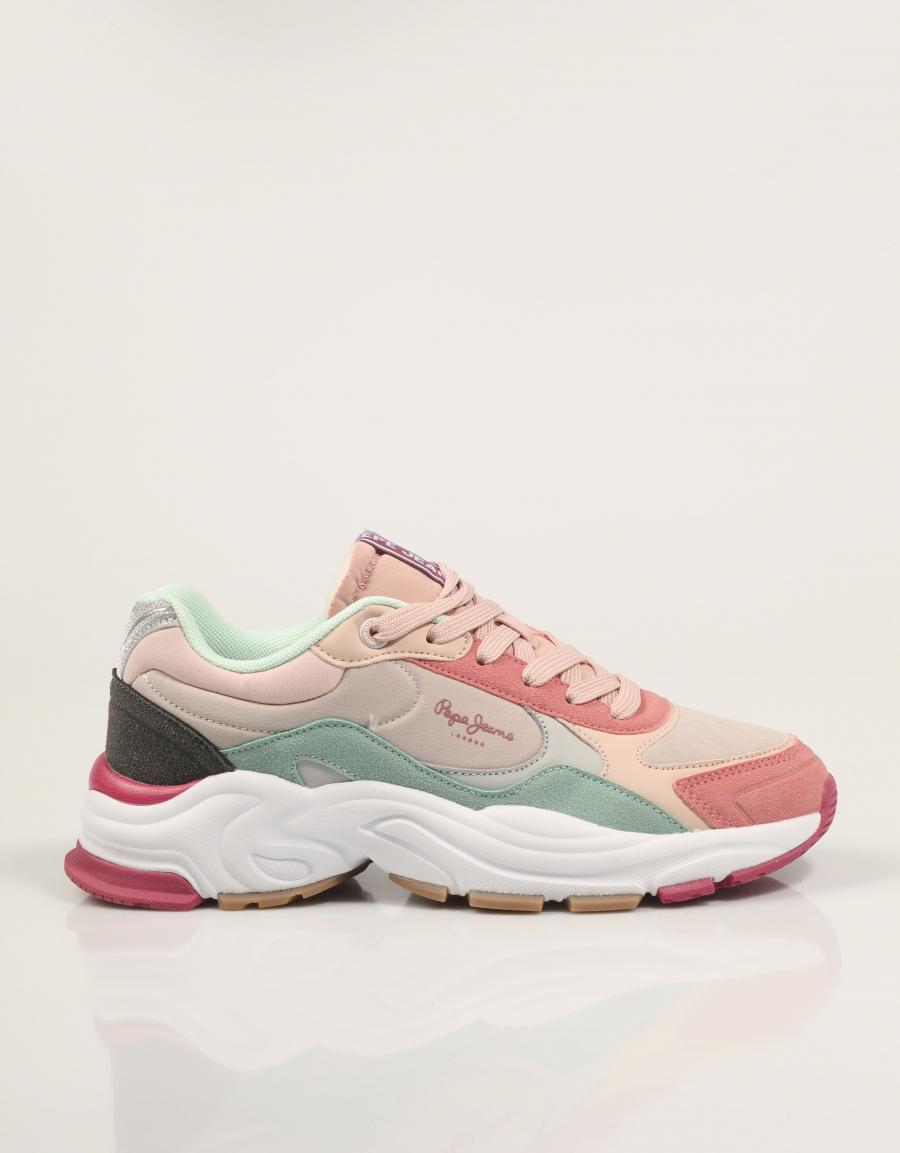 ZAPATILLAS PEPE JEANS MAVE RAINBOW en color Multicolor