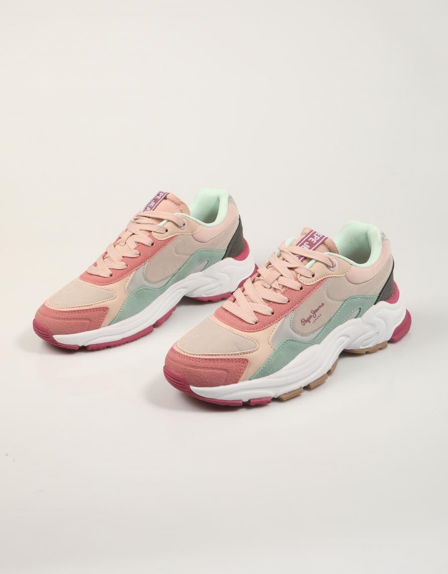 ZAPATILLAS PEPE JEANS MAVE RAINBOW en color Multicolor