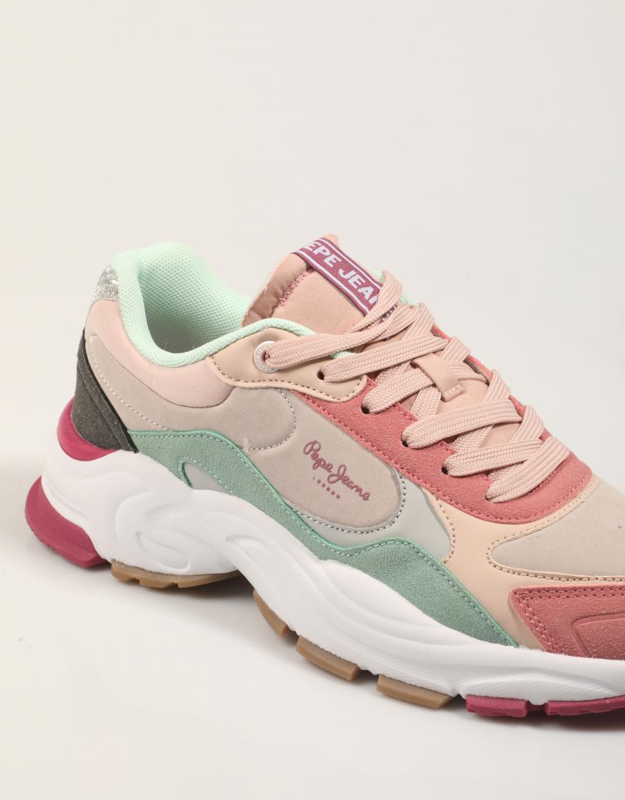 ZAPATILLAS PEPE JEANS MAVE RAINBOW en color Multicolor