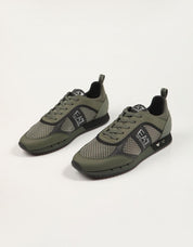 ZAPATILLAS ARMANI EA7 ZAPATILLA MALLA en color Kaki
