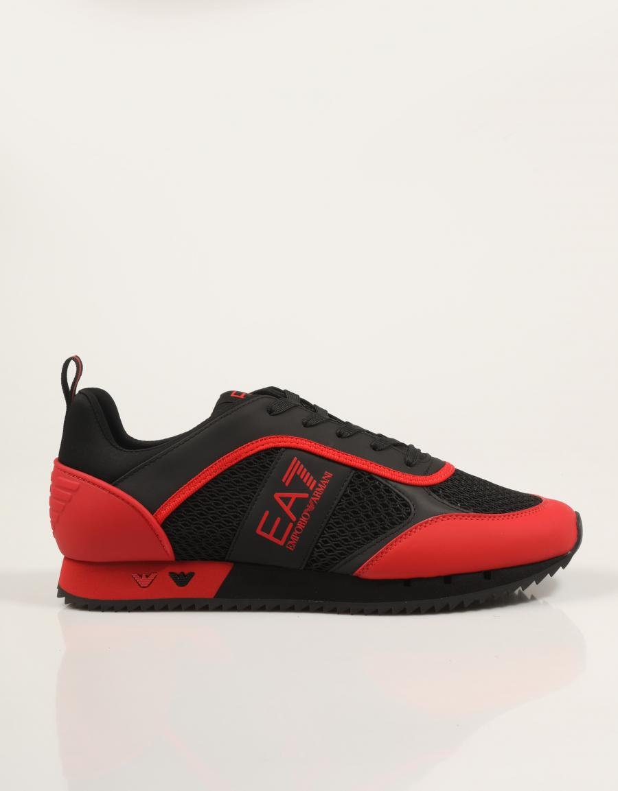 ZAPATILLAS ARMANI EA7 ZAPATILLA MALLA en color Rojo