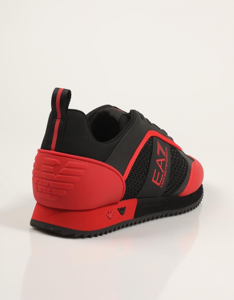 ZAPATILLAS ARMANI EA7 ZAPATILLA MALLA en color Rojo