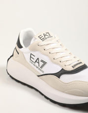 ZAPATILLAS ARMANI EA7 ZAPATILLA WADER MALLA en color Kaki