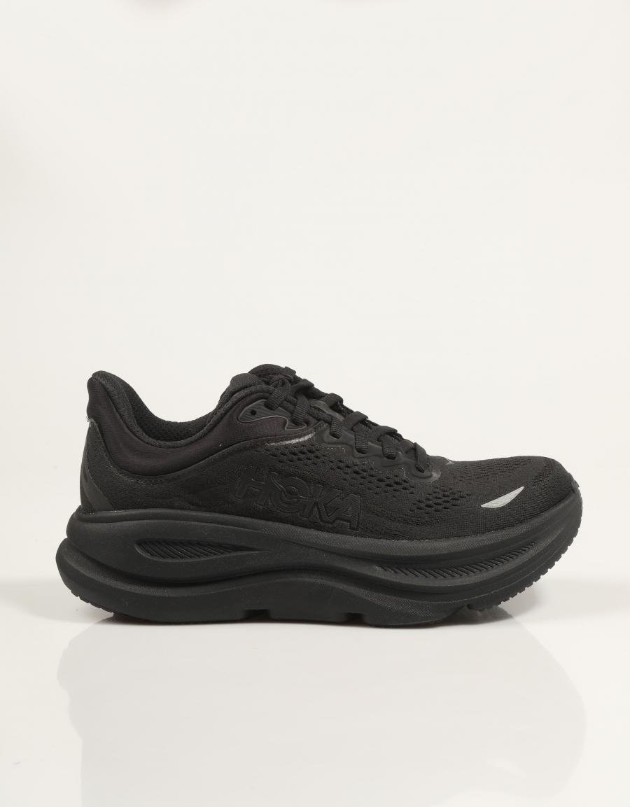 ZAPATILLAS HOKA BONDI 9 WOMAN en color Negro