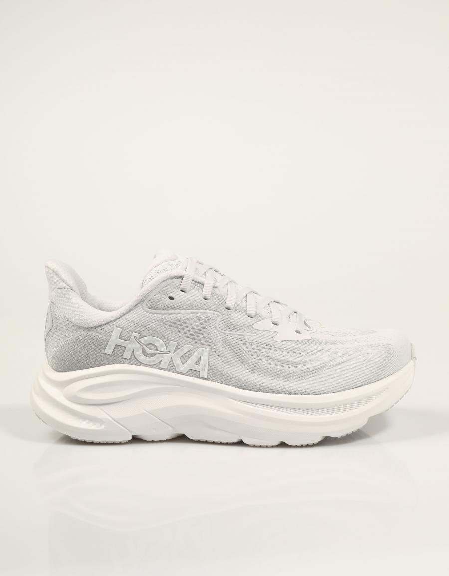 ZAPATILLAS HOKA CLIFTON 10 WOMAN en color Gris