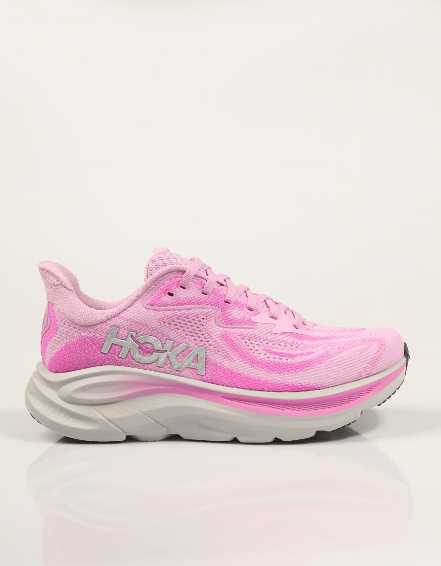 ZAPATILLAS HOKA CLIFTON 10 en color Fuxia