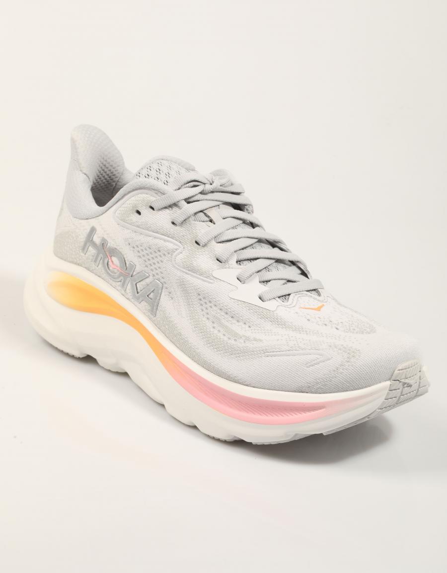 ZAPATILLAS HOKA CLIFTON 10 en color Gris