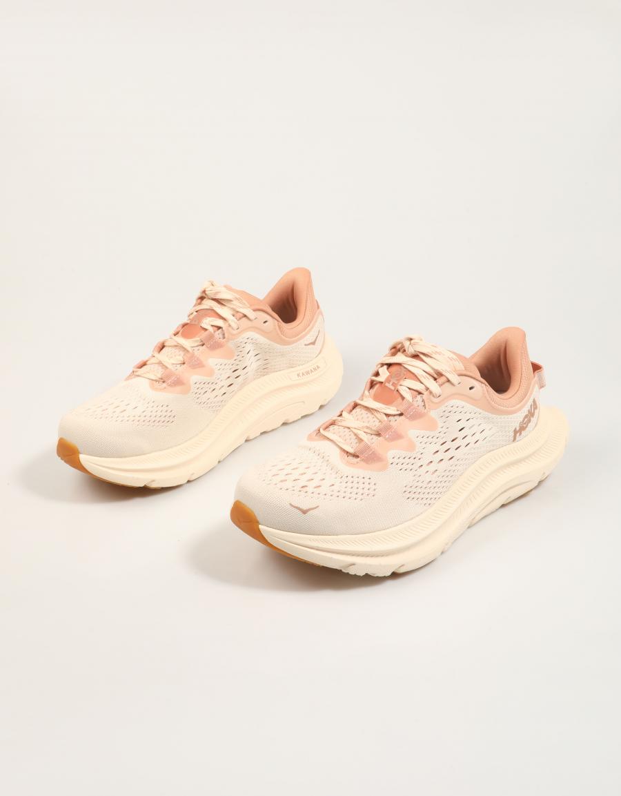 ZAPATILLAS HOKA KAWANA 2 en color Beige