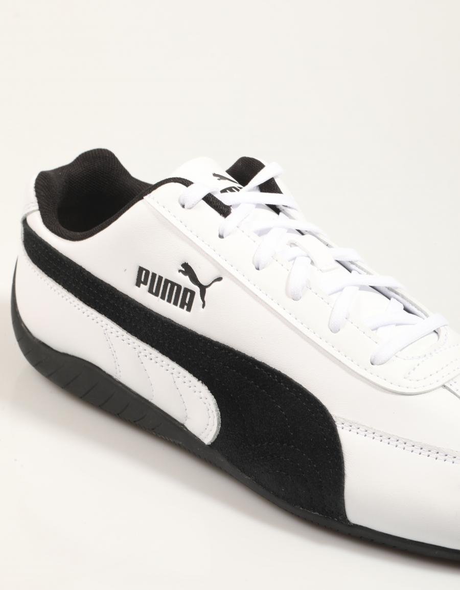 ZAPATILLAS PUMA SPEEDCAT LTHR en color Blanco