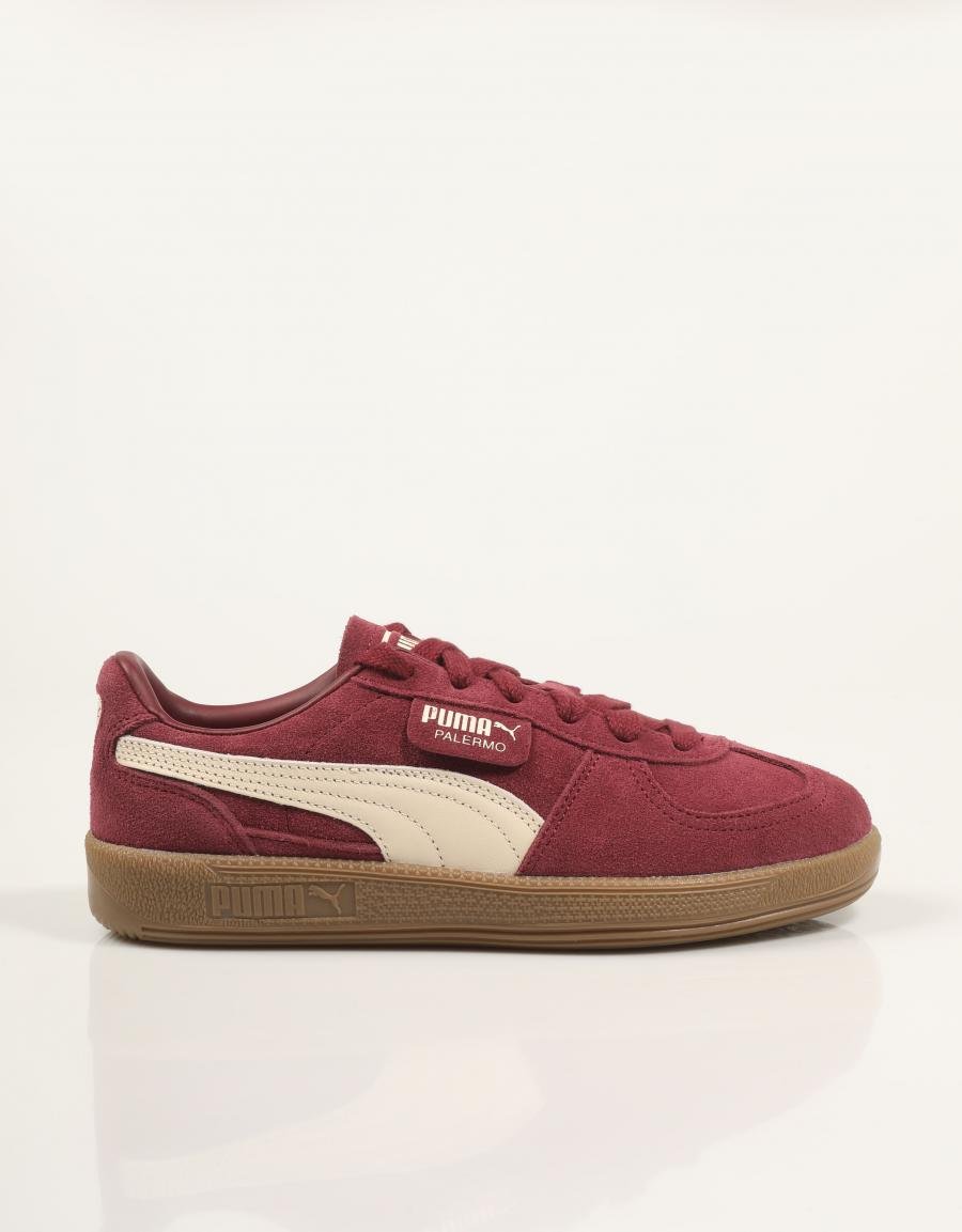 ZAPATILLAS PUMA PALERMO en color Burdeos