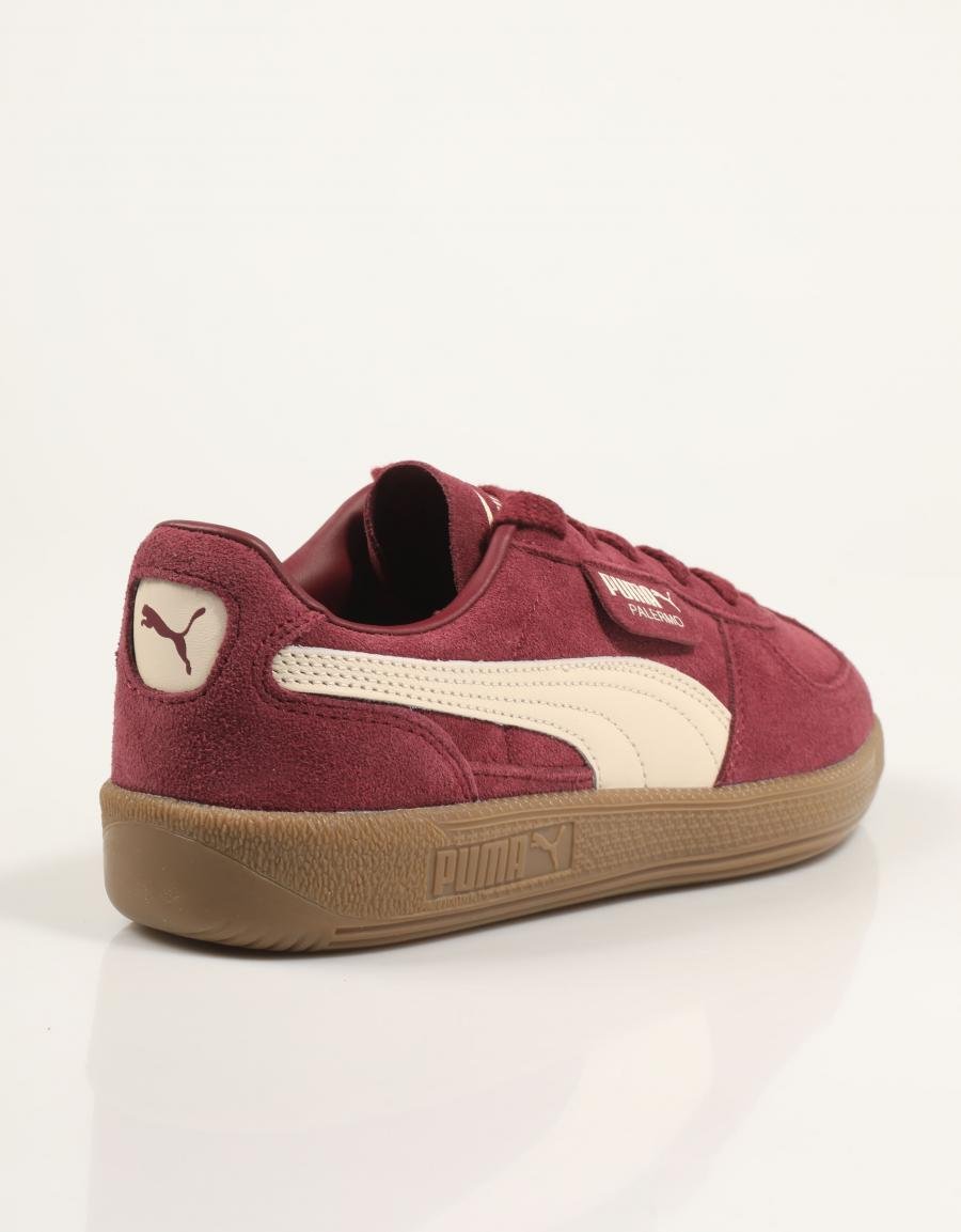 ZAPATILLAS PUMA PALERMO en color Burdeos