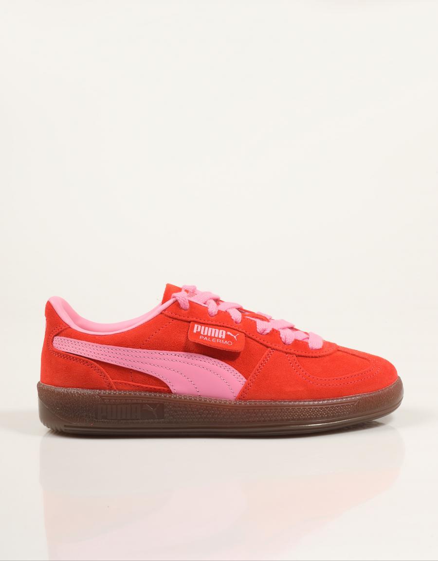ZAPATILLAS PUMA PALERMO en color Rojo
