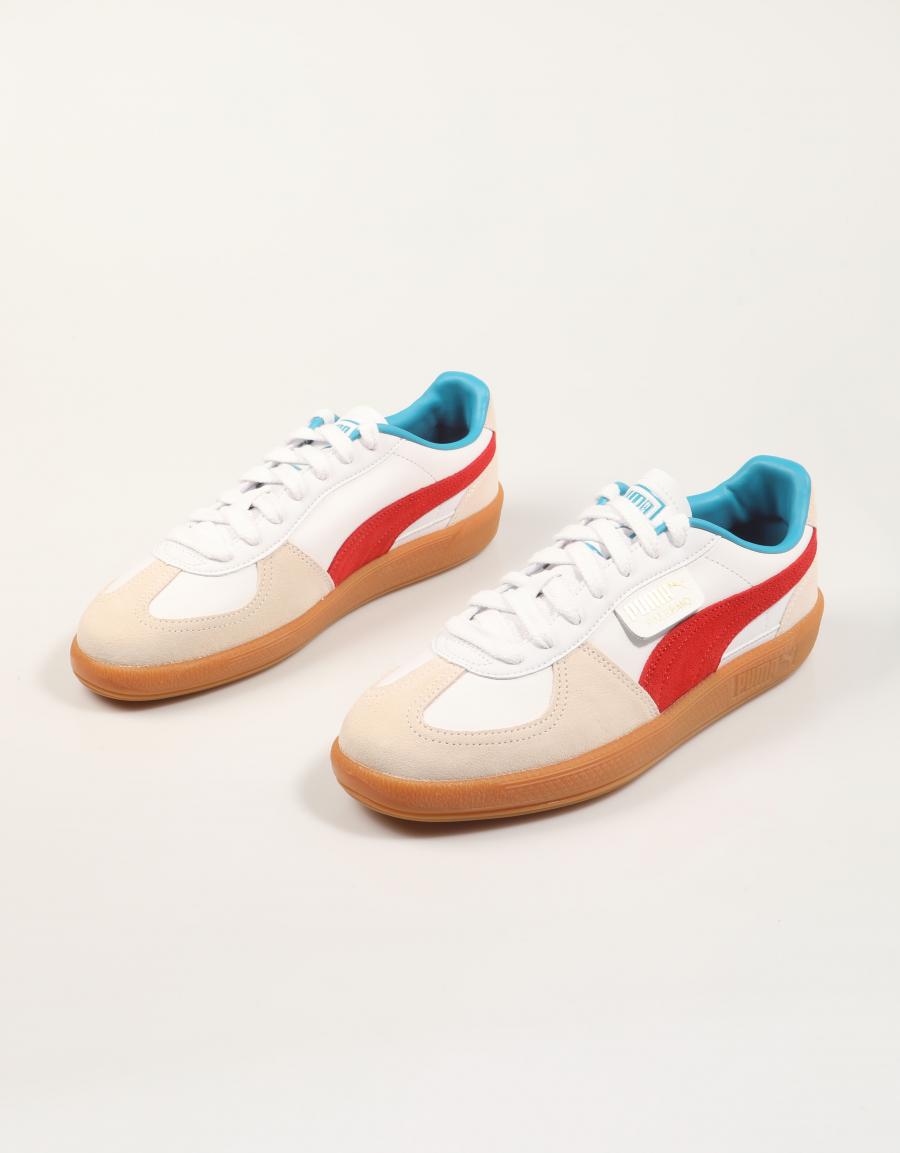 ZAPATILLAS PUMA PALERMO LTH en color Blanco