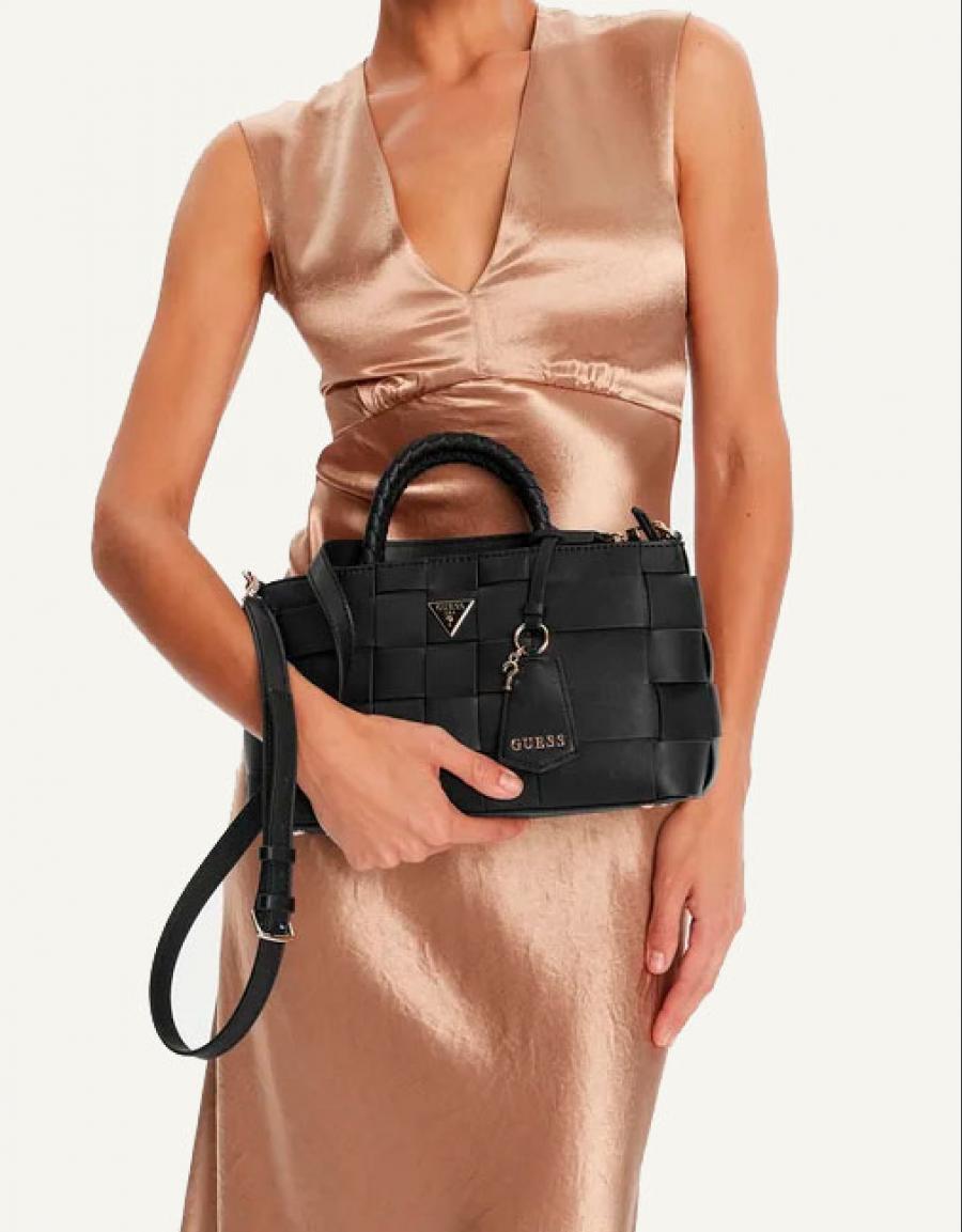 BOLSO GUESS BAGS MAYLEE GIRLFRIEND S HWWG96 61060 en color Negro